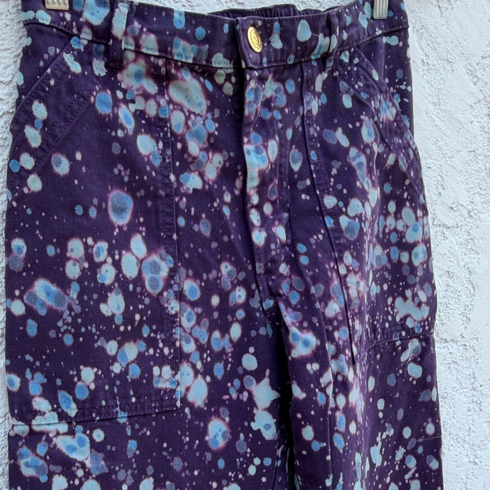 Big Bud Press Splatter Dyed Work Pants Small - Picture 4 of 7